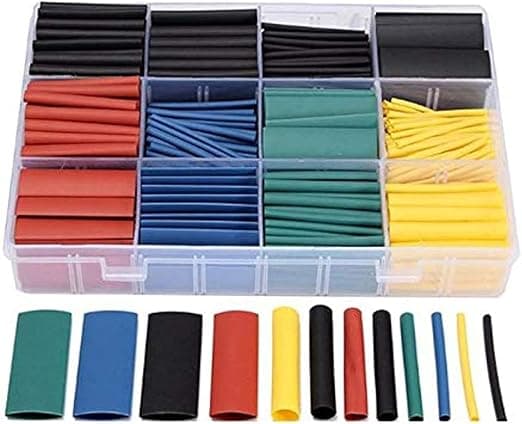 530pcs/set Heat Shrink Tubing Insulation Shrinkable Tube Assortment Electronic P