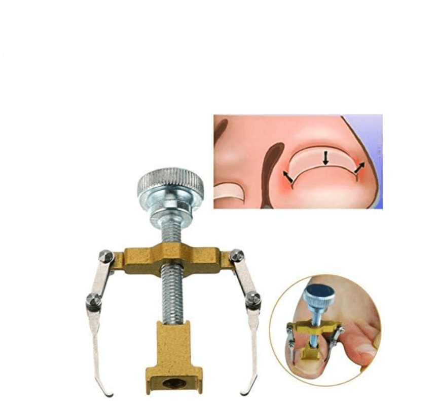 1pcs Pro Ingrown Toe Nail Correction Lifter File Satin Edge Pedicure Tool Onycho